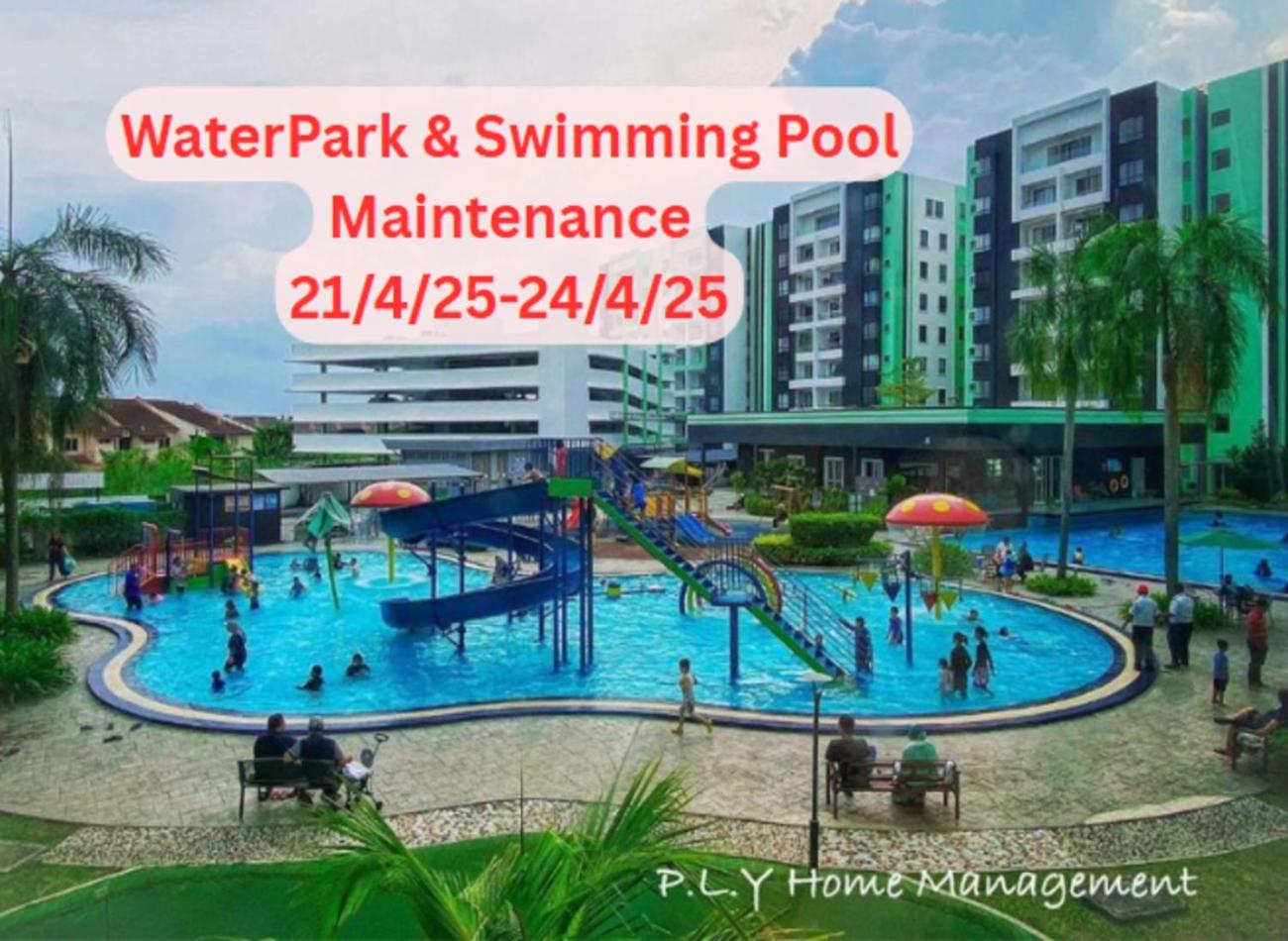 Manhattan Poolview Waterpark Free Netflix&game Apartment *